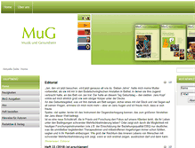 Tablet Screenshot of musik-und-gesundsein.net